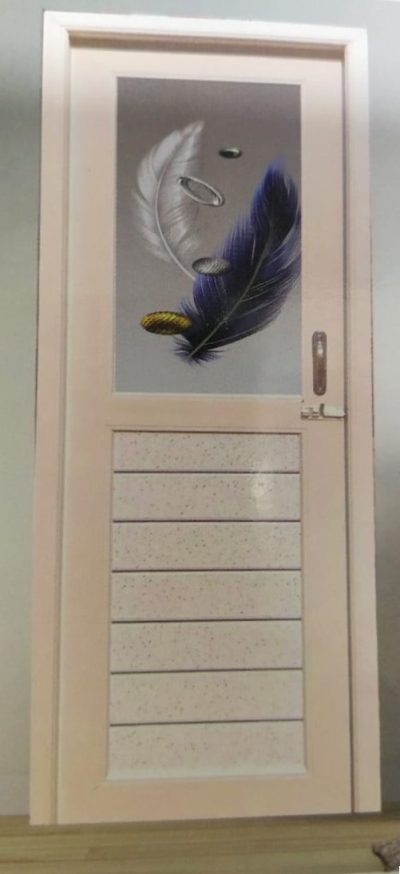 PVC Decorative Glass Door