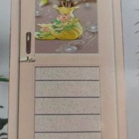 PVC Decorative Glass Door 1046
