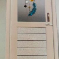 PVC Decorative Glass Door 1049
