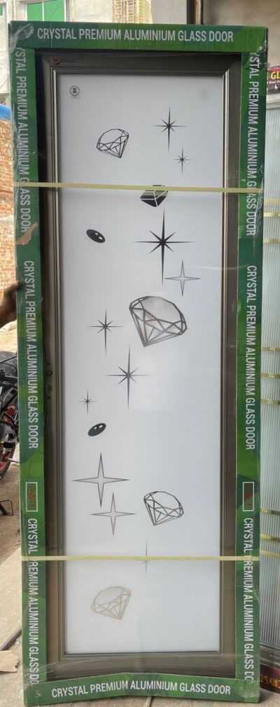 Glass door