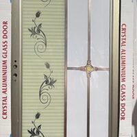 China High Tempered Aluminium Glass door Zara-1031