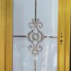 China High Tempered Aluminium Glass door Zara