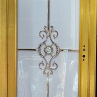 China High Tempered Aluminium Glass door Zara-1032