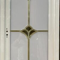 China High Tempered Aluminium Glass door Zara-1038