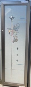 Double Tempered Aluminium Glass door