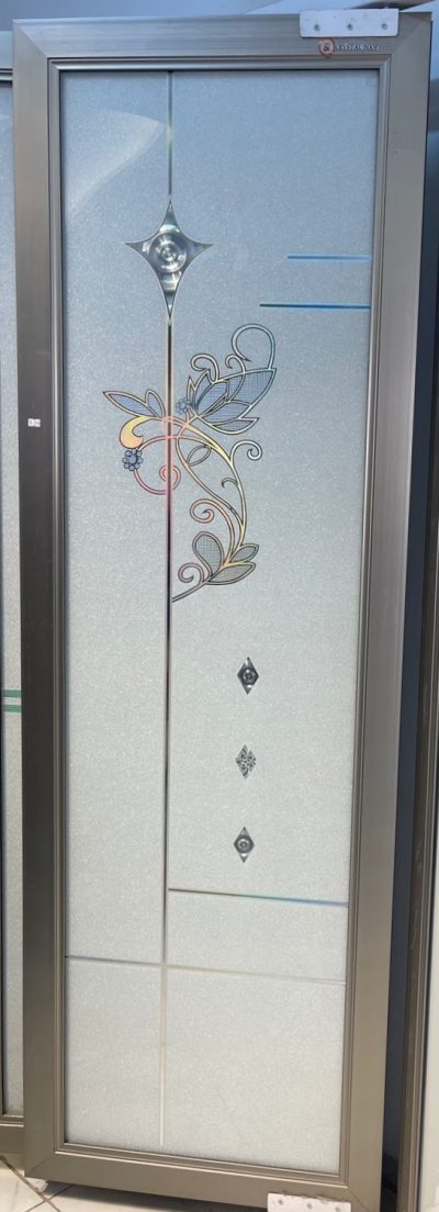 Double Tempered Aluminium Glass door