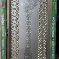 China High Tempered Aluminium Glass door Zara-1039