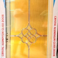 China High Tempered Aluminium Glass door Zara-1041