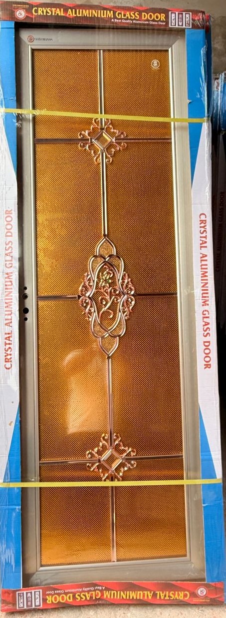 Zara 1042 Aluminium Glass Door – Premium Tempered Glass Door by SAFA DOORS