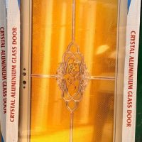 China High Tempered Aluminium Glass door Zara-1043