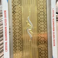 China High Tempered Aluminium Glass door Zara-1047