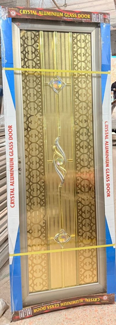Zara 1047 Aluminium Glass Door – Premium Tempered Glass Door by SAFA DOORS