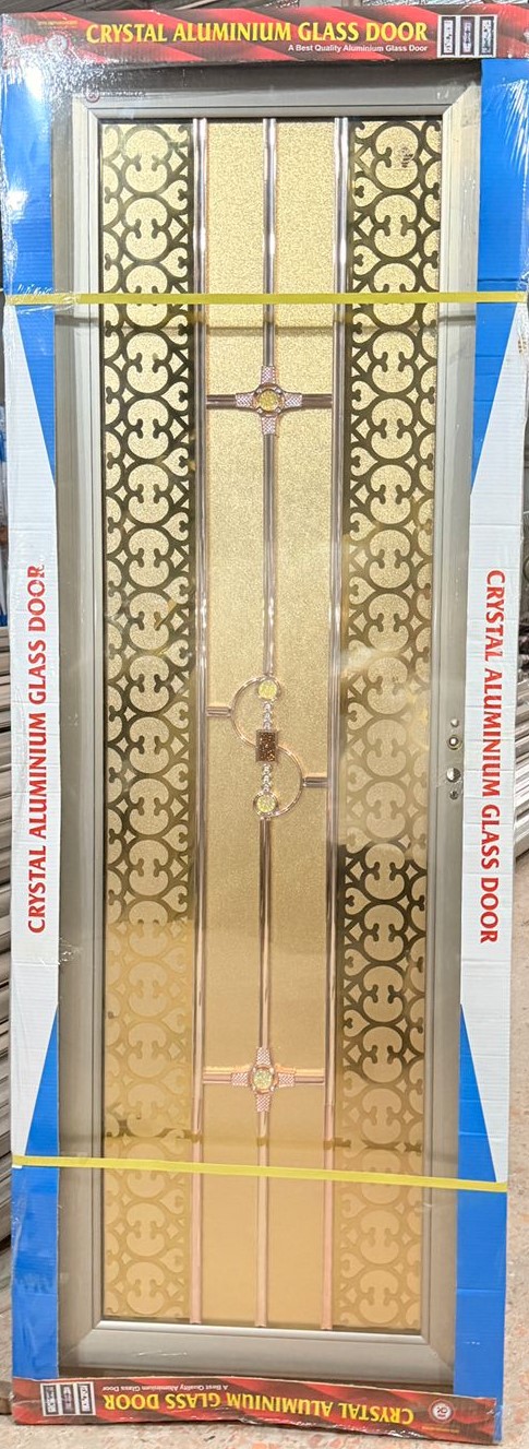 Zara 1046 China Aluminium Glass Door – Premium Tempered Glass Interior Door by SAFA DOORS