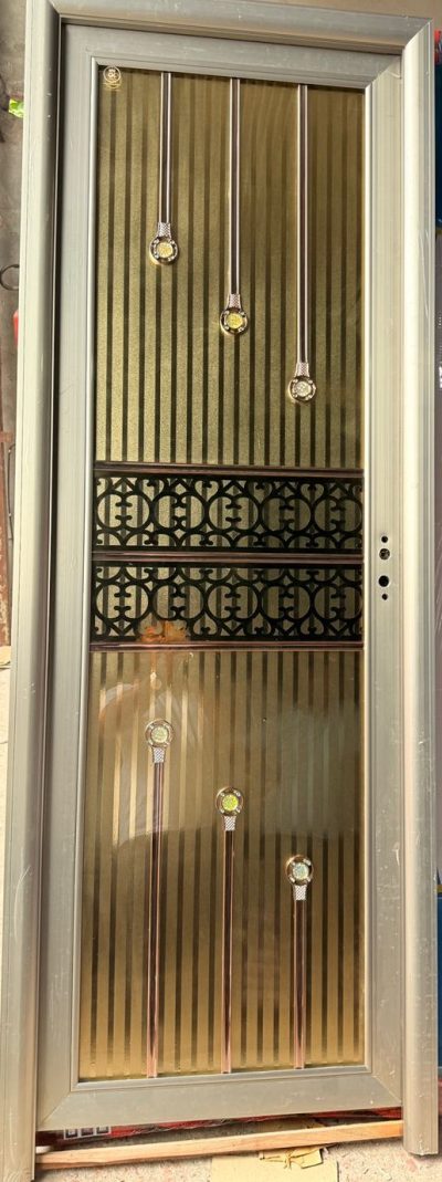 Zara 1048 Aluminium Glass Door – Tempered Glass Office Door by SAFA DOORS