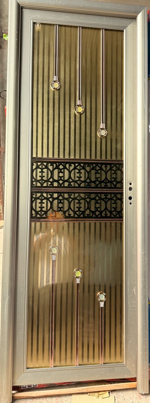 Zara 1048 Aluminium Glass Door – Tempered Glass Office Door by SAFA DOORS