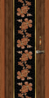 Matador Pluto French Floral PVC Door