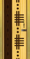 Matador Jupitar Wooven Oak PVC Door