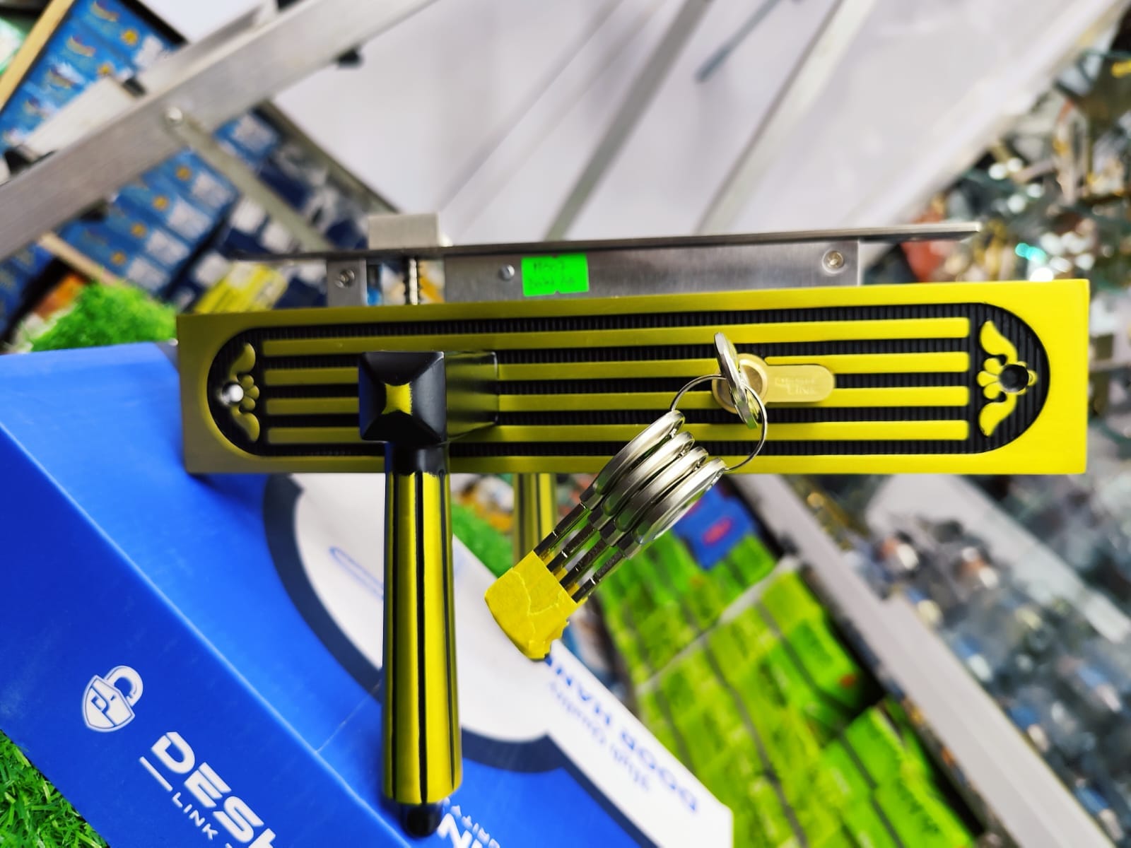 Main Door Lock 02 Yellow